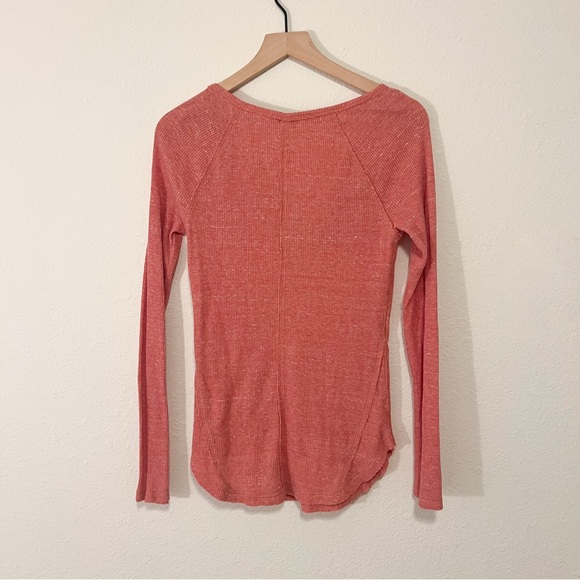 We the Free - Free People Battalion Thermal Boho Henley Long Sleeve Top - Picture 9 of 9
